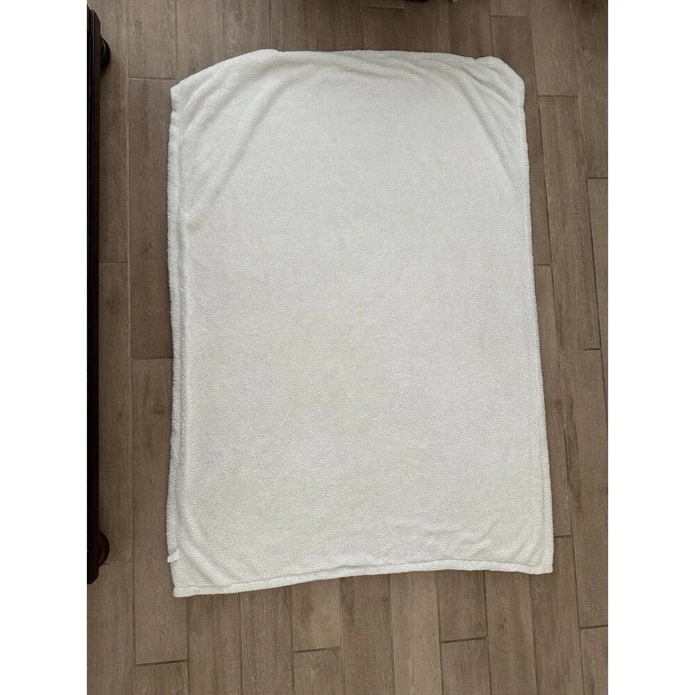 Liquid Blue Alice Wonderland Who Are You Tie Dye Sherpa Blanket Psychedelic